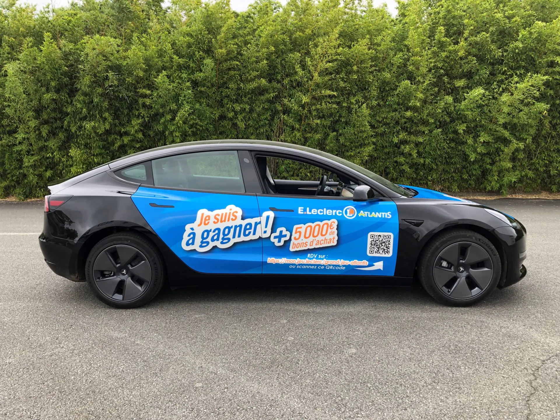 covering voiture tesla - nantes