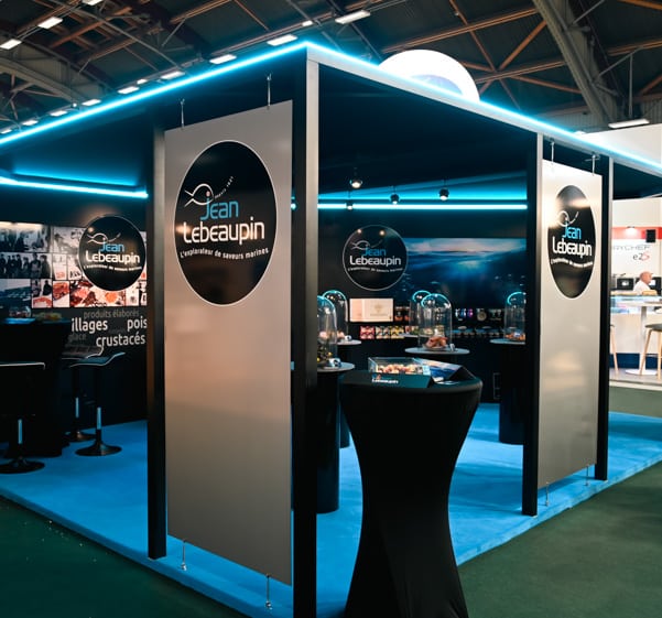 Ensemble de signalétiques réalisées dans le cadre d'un salon
