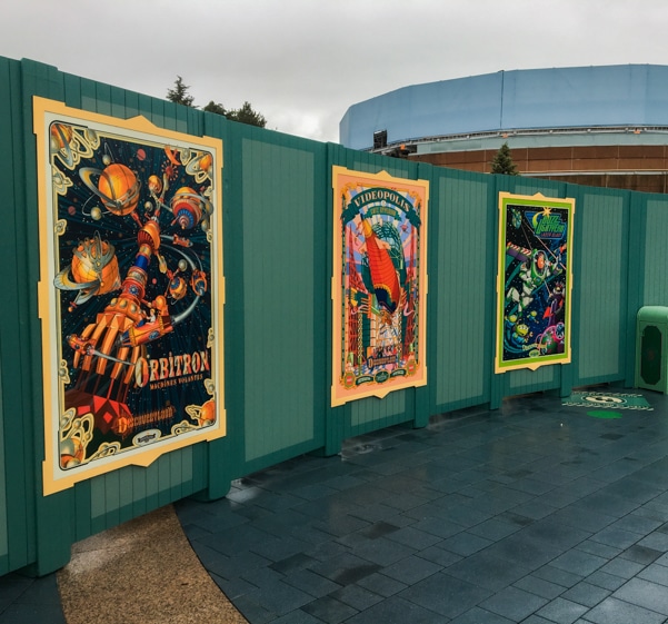 Personnalisation temporaire de palissade chantier