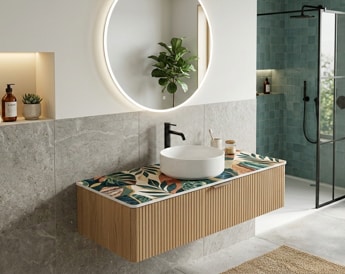 Création de panneau de vasque à Nantes