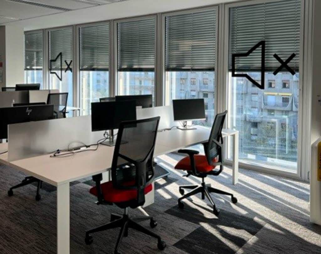 Exemple de déco dans un bureau