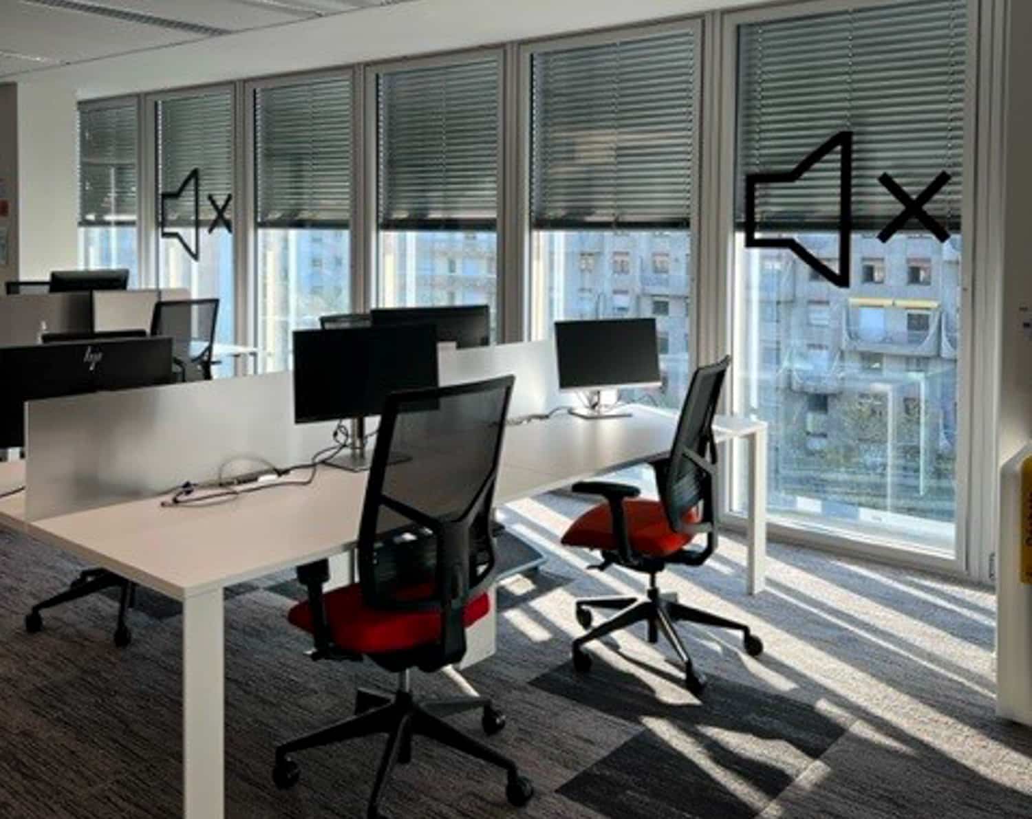 Exemple de déco dans un bureau