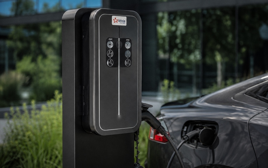 Covering d'une borne électrique pour l'entreprise Hager Group